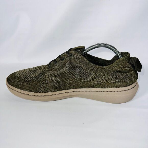 Cloudstepper by Clarks Step Urban Mix Sneakers Olive Green Men's 9.5 - Picture 6 of 11